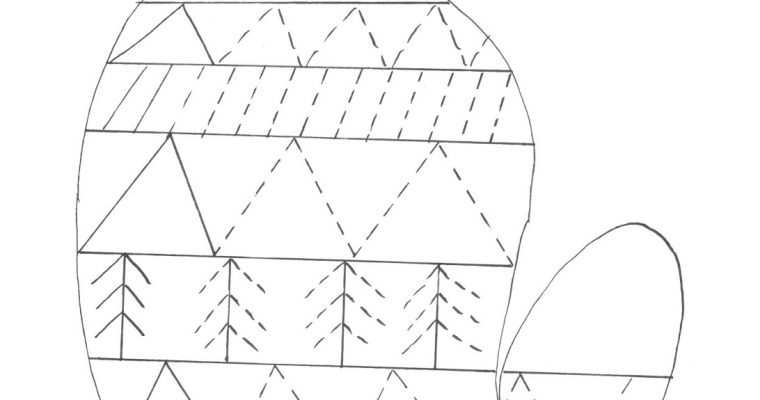 Mănuşa – trasare