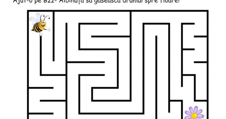 Albinuța – labirint